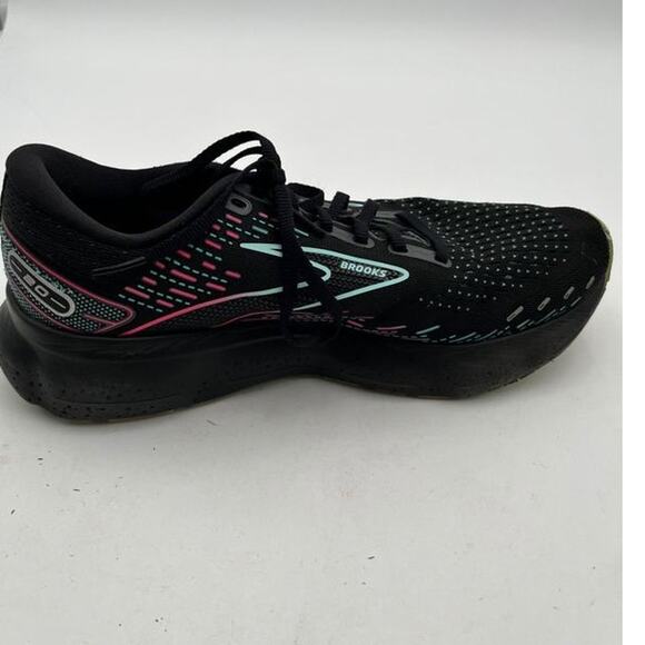 Brooks Glycerin 20 Womens Size 9 Running Shoes Black Pink Teal 1203691B005 - Picture 13 of 14